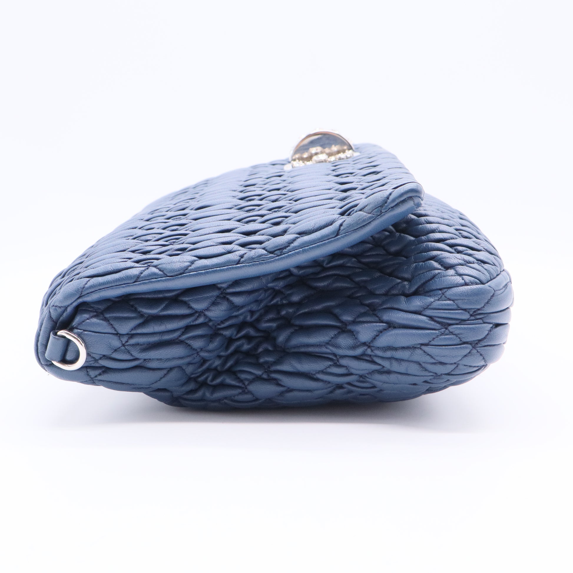 Denim Crystal Bag