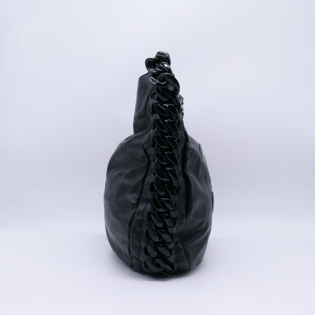 Chanel Calfskin Modern Chain Rhodoid Hobo Bag B22126