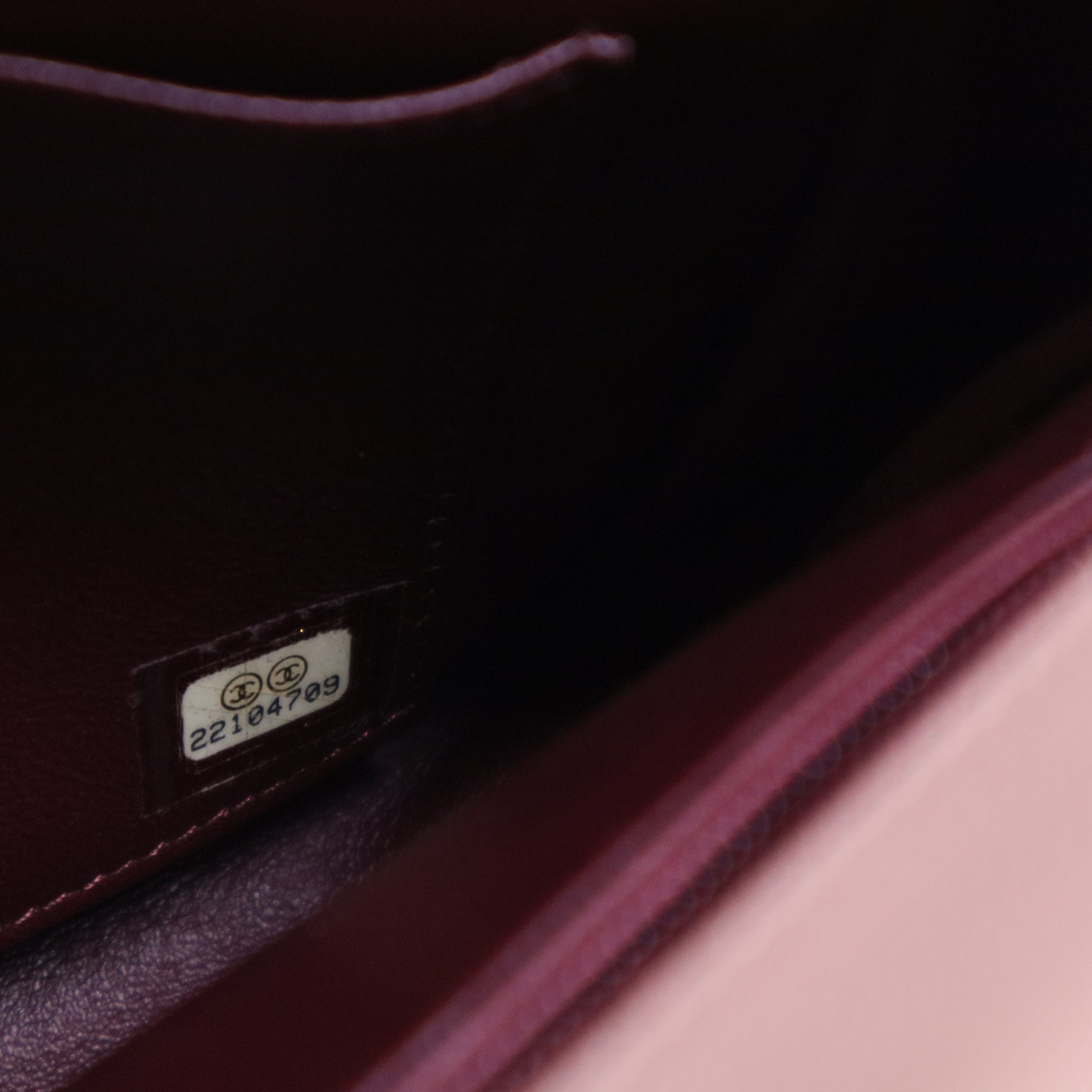 Diagonal Quilted Leather Medium Flap Bag B20680