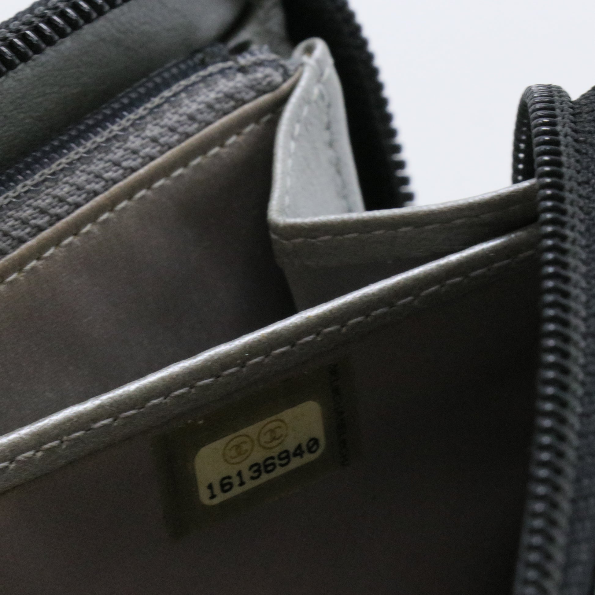 Zip Around Wallet Camellia Lambskin
