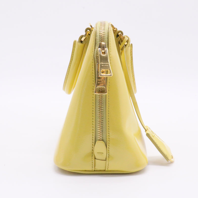 Promenade Bag Vernice Saffiano Leather Small