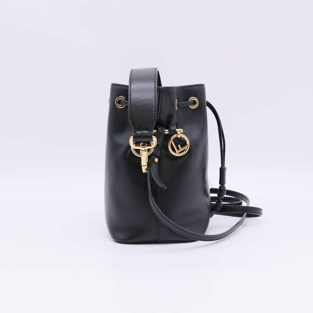 Monster Mon Tresor Bucket Bag Leather Mini B23112
