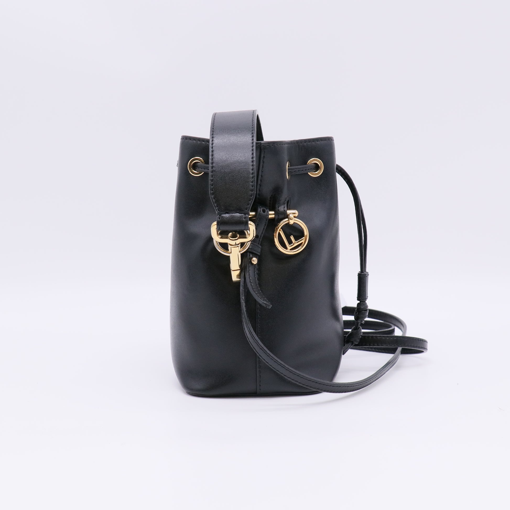 Monster Mon Tresor Bucket Bag Leather Mini B23112