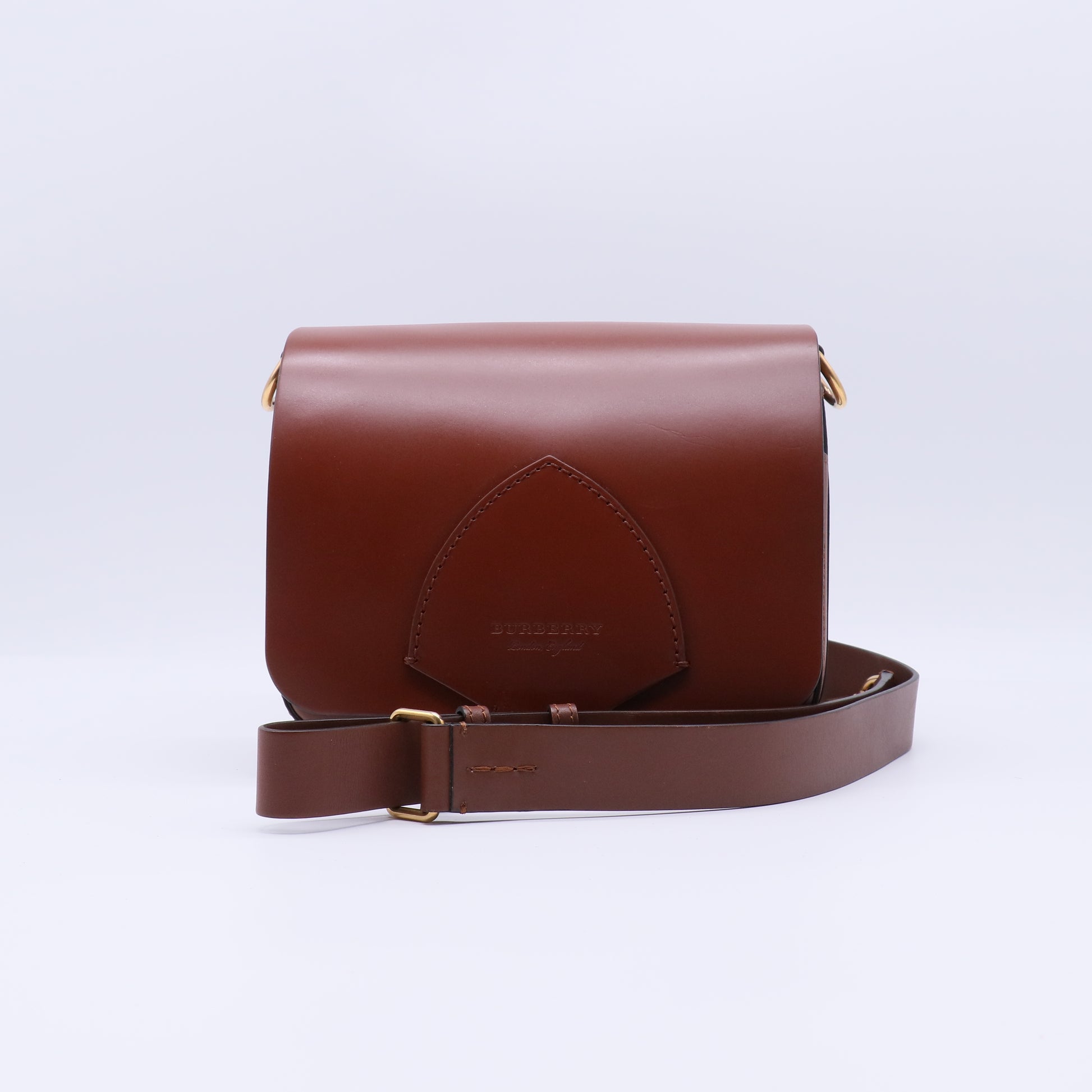 Burberry The Square Satchel in Bridle Leather B21712