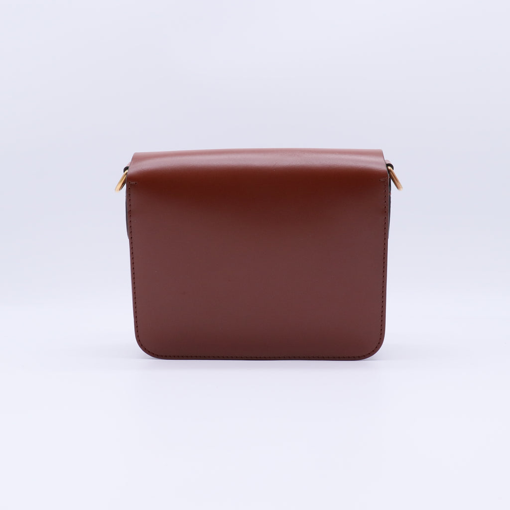 Burberry The Square Satchel in Bridle Leather B21712
