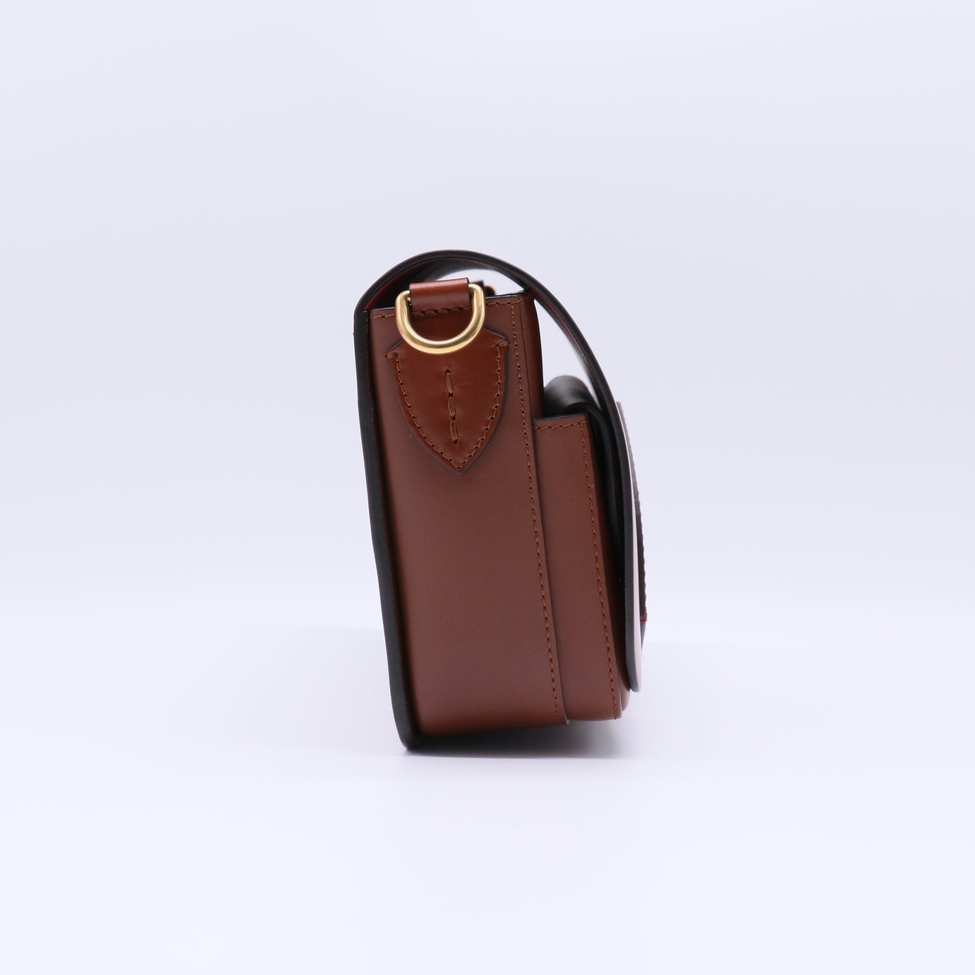 Burberry The Square Satchel in Bridle Leather B21712