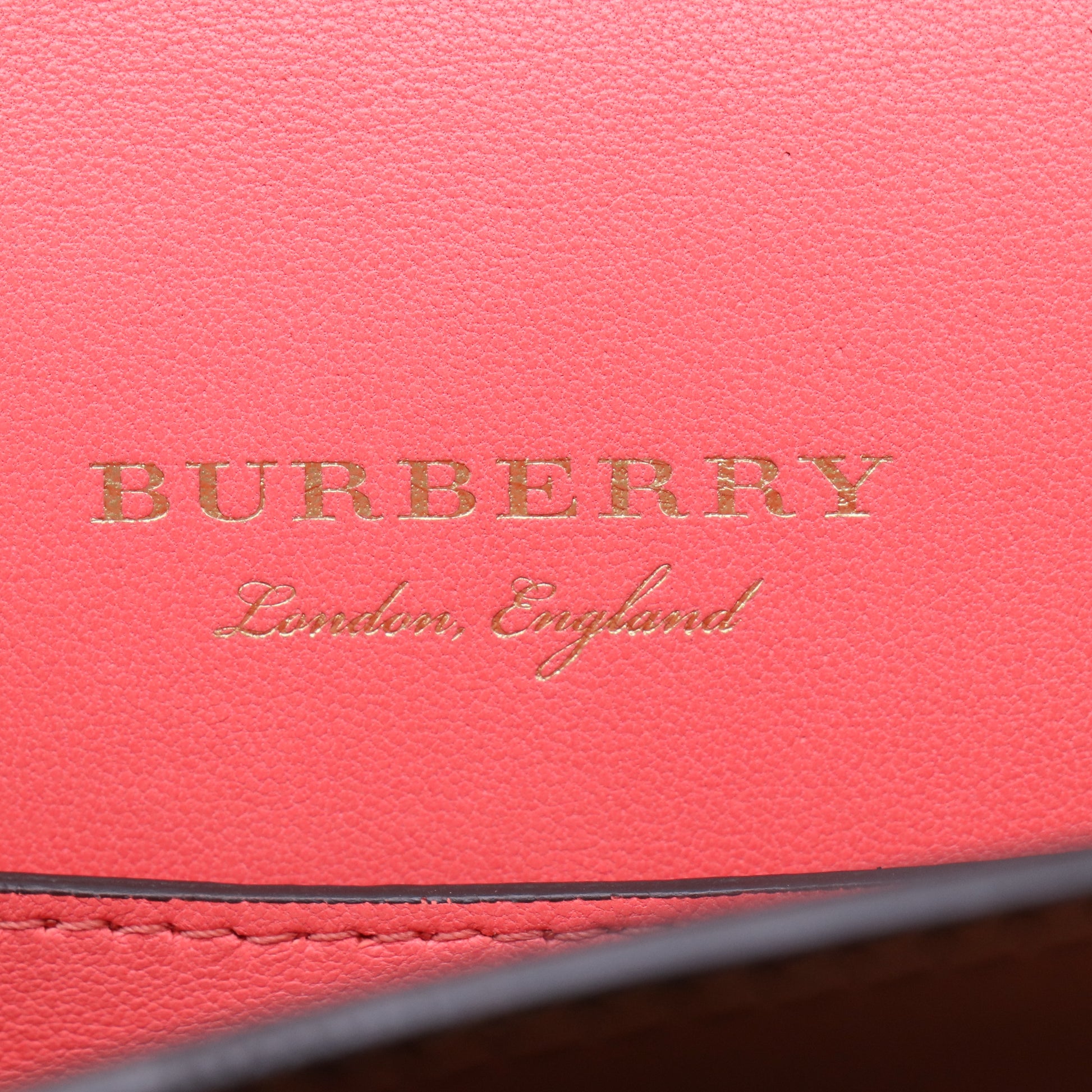 Burberry The Square Satchel in Bridle Leather B21712