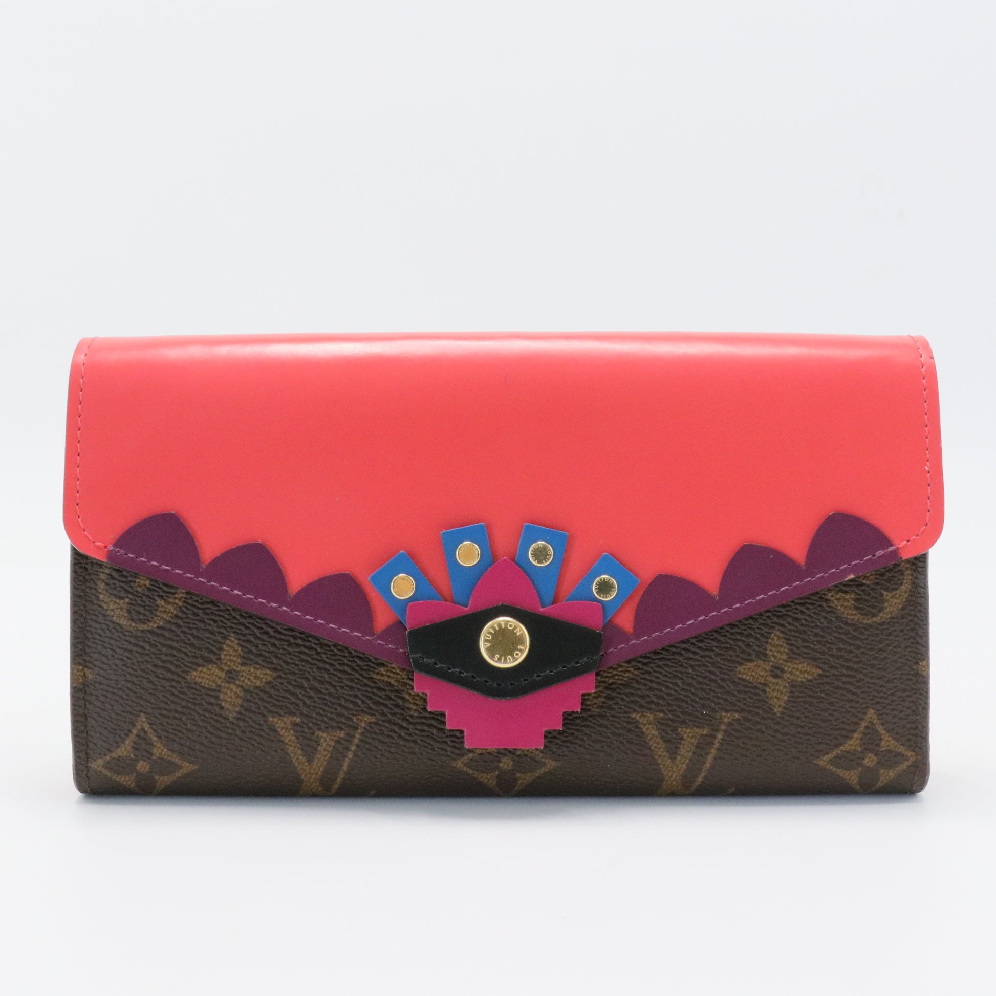 Sarah Wallet Limited Edition Totem Monogram Canvas