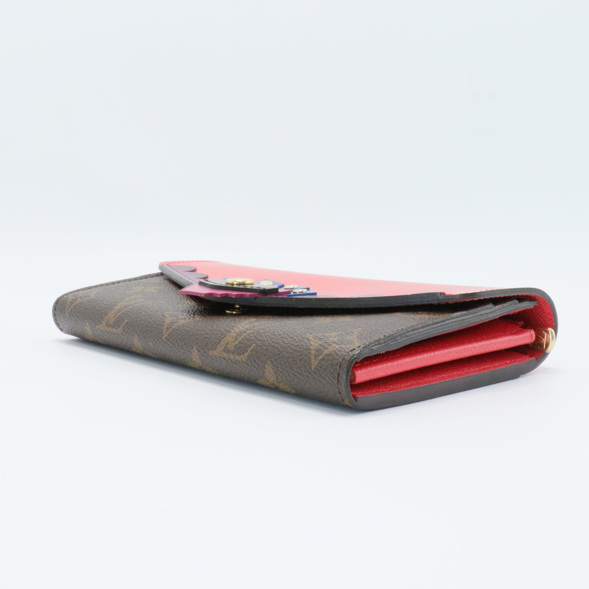 Sarah Wallet Limited Edition Totem Monogram Canvas