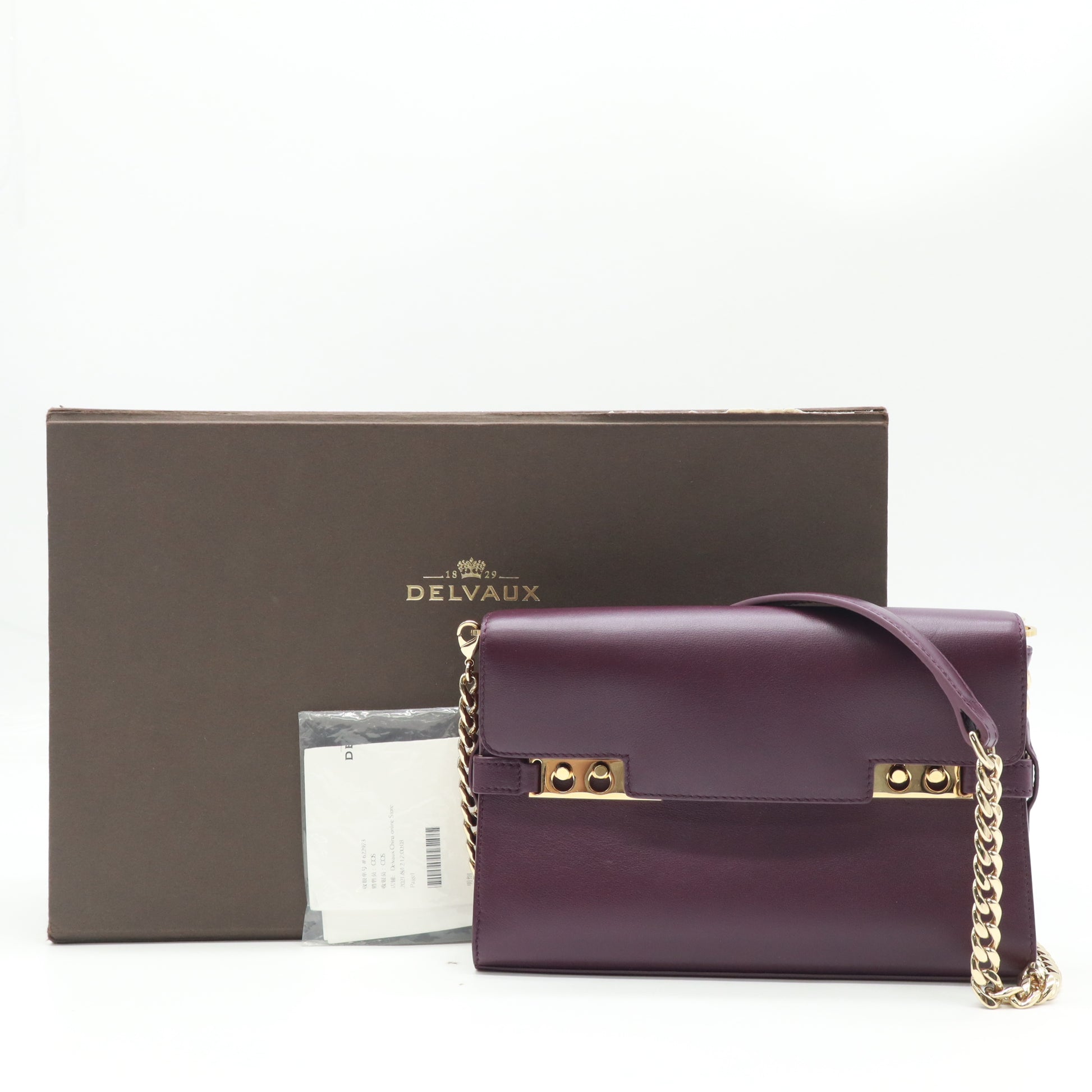 Delvaux hardware-detailed shoulder bag twins B23917