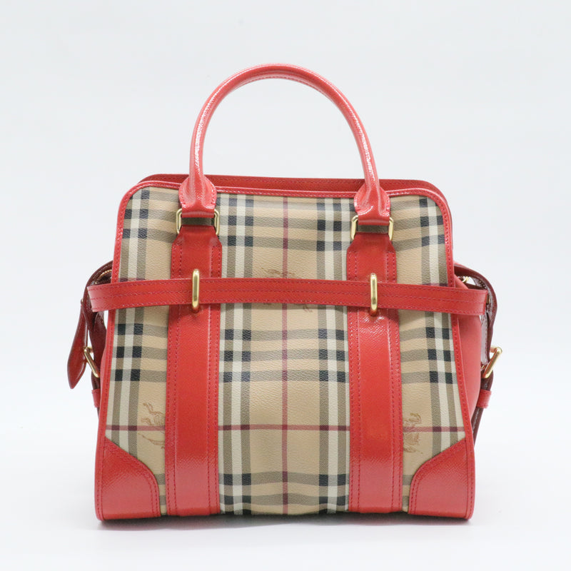 Minford Satchel Haymarket Coated Canvas Medium