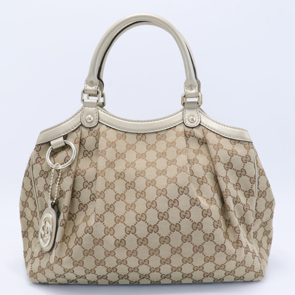 GG Canvas Large Sukey Tote