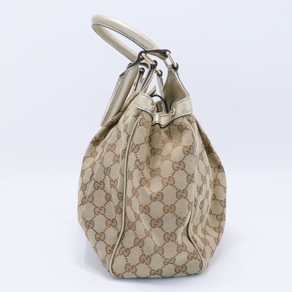 GG Canvas Large Sukey Tote