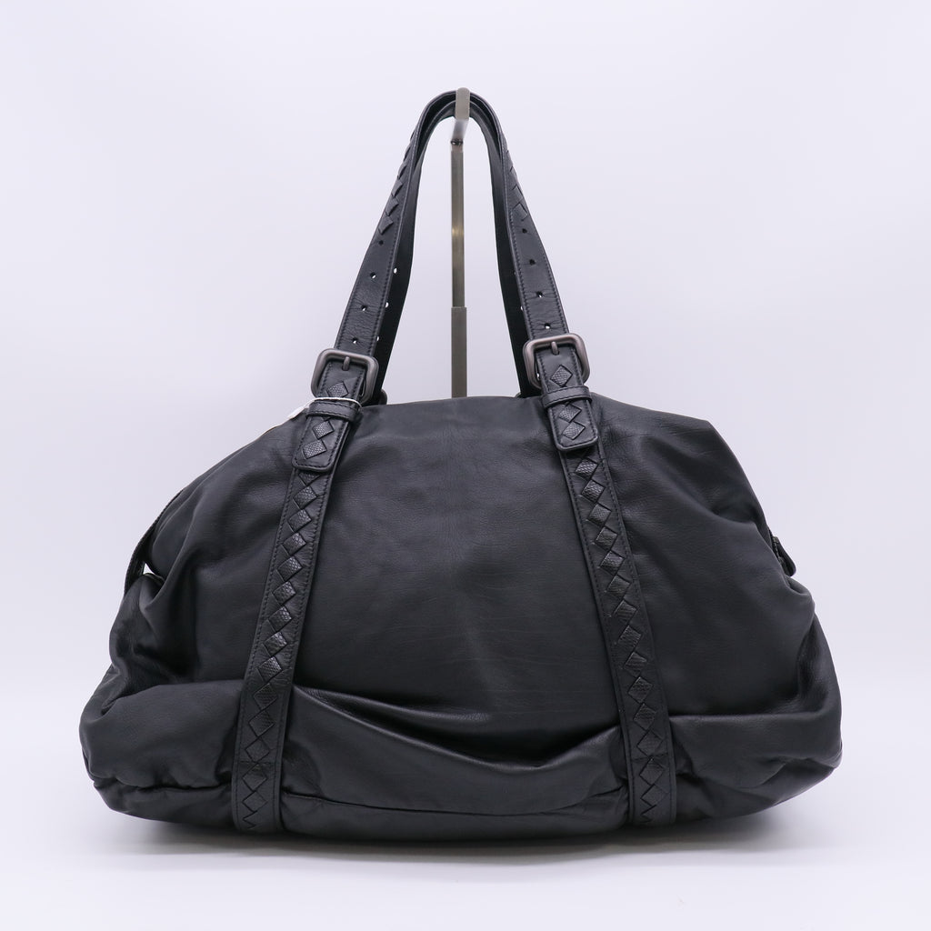 Bottega Veneta Intrecciato Trimmed Tote twins LDJ5399