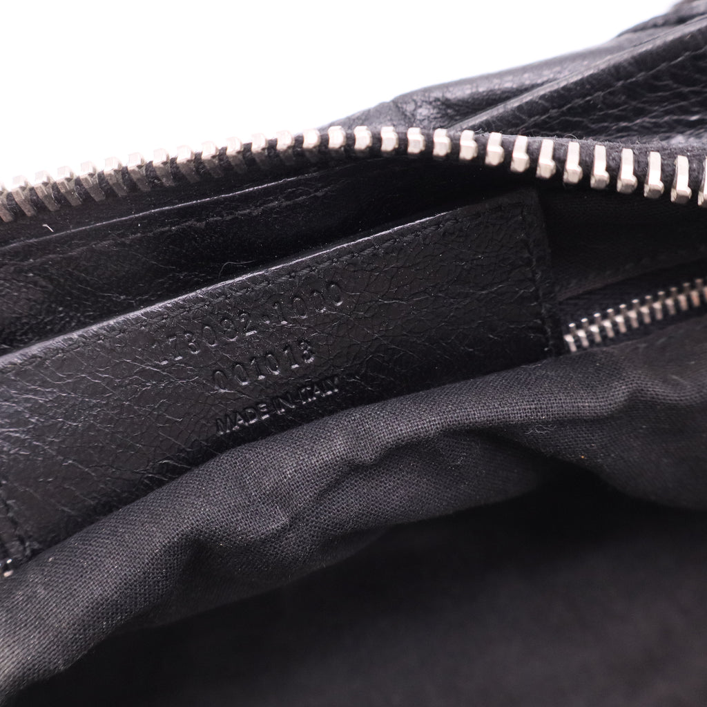 Balenciaga Black Leather city bag twins