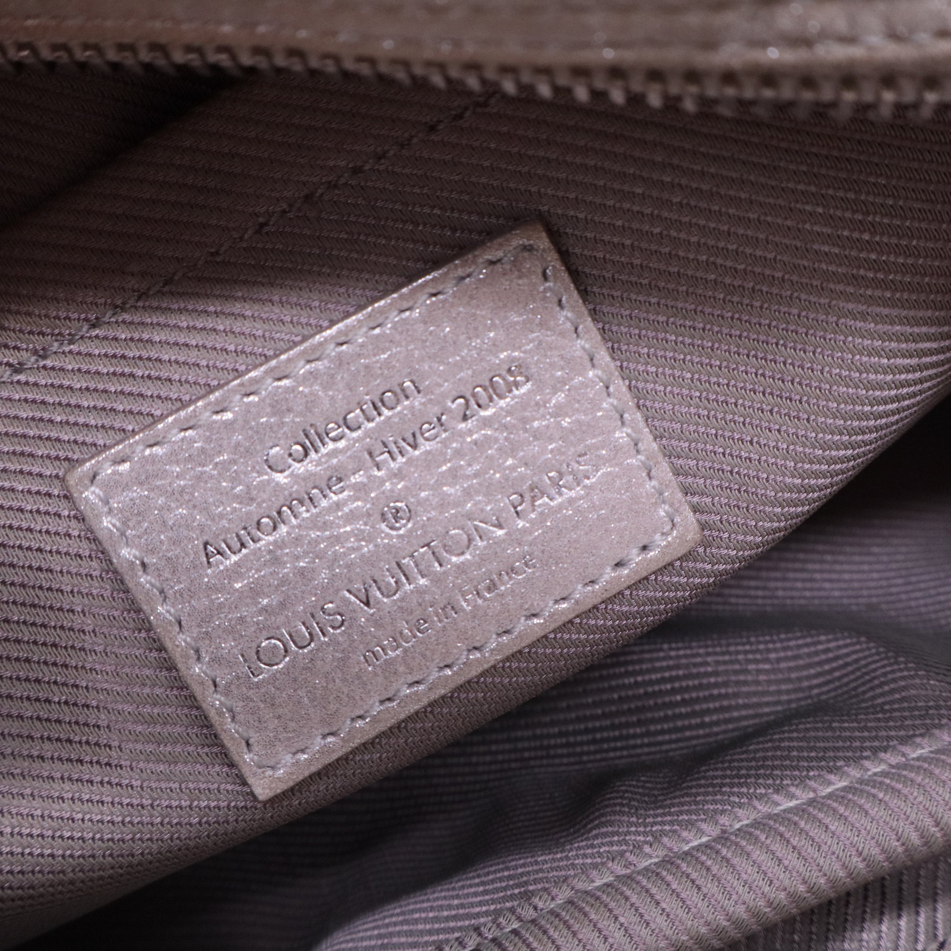 Comete Handbag Limited Edition Shimmer Monogram Embossed Leather B20162
