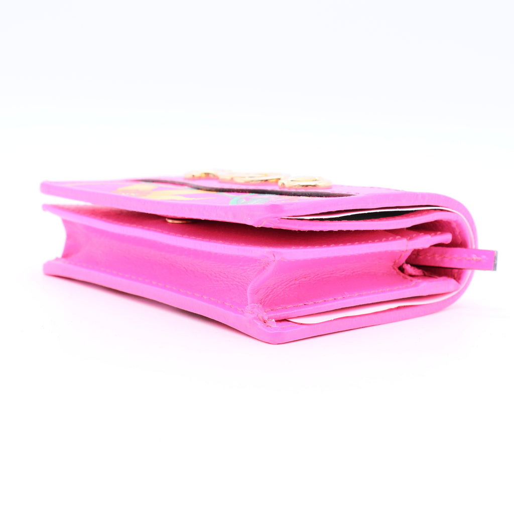 Zumi Card Case Flora Print Bifold Wallet