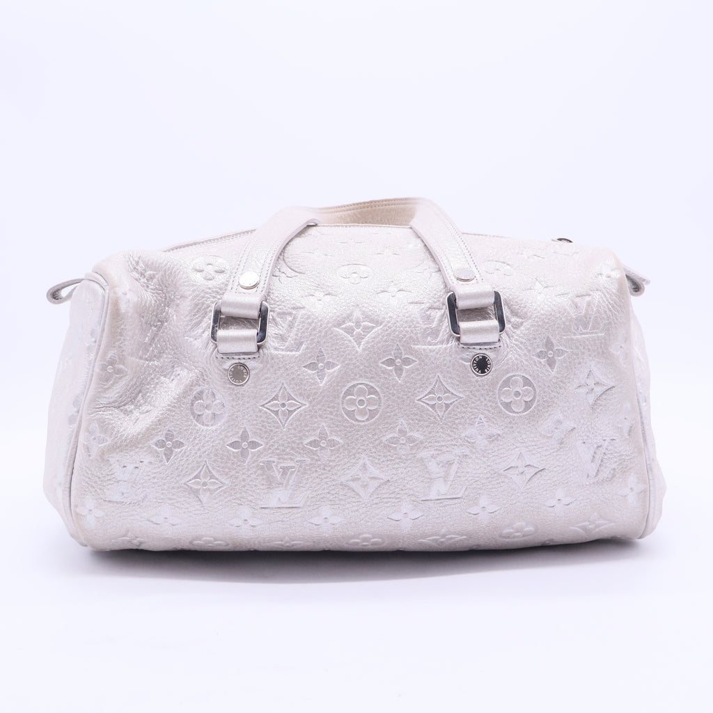 Comete Handbag Limited Edition Shimmer Monogram Embossed Leather B20162