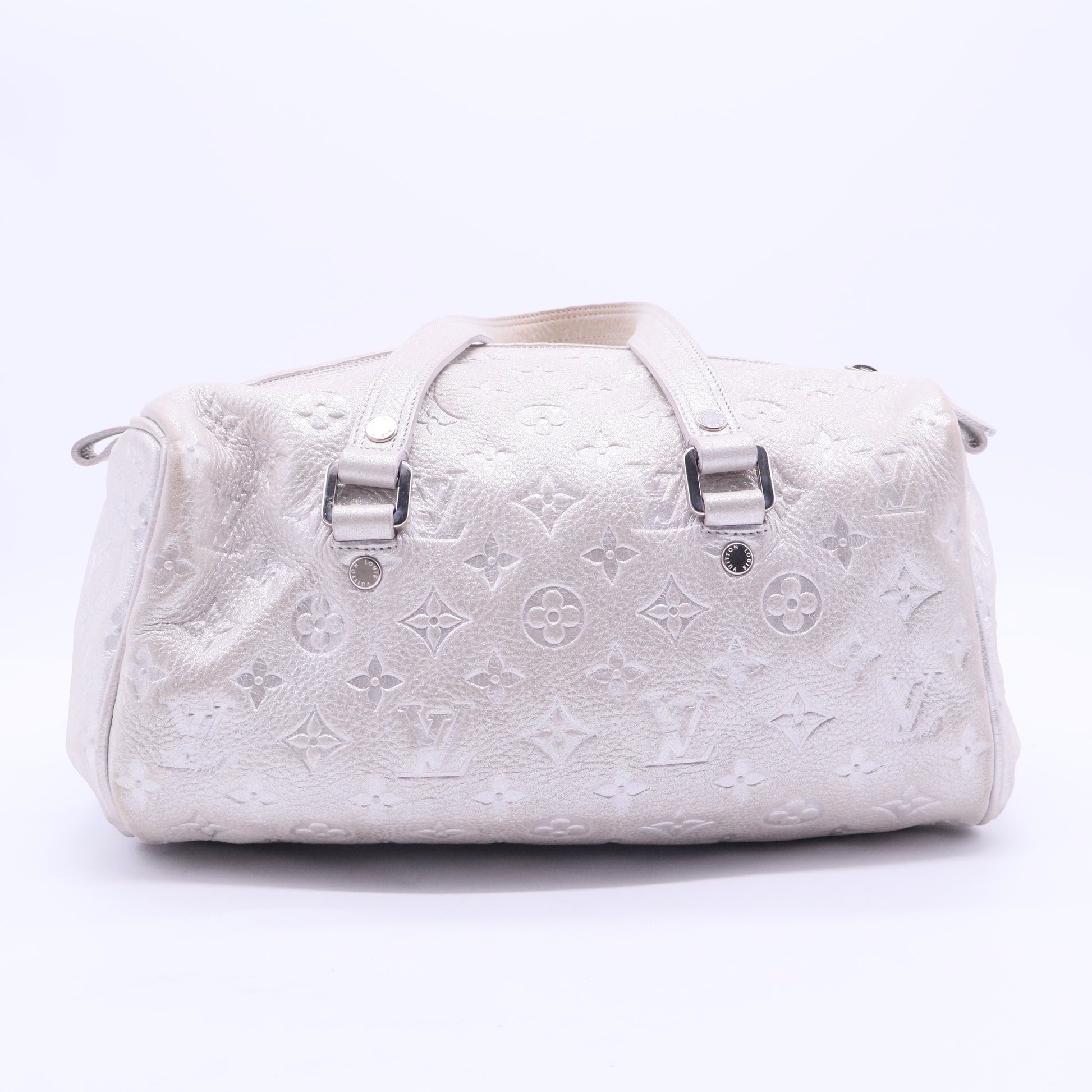 Comete Handbag Limited Edition Shimmer Monogram Embossed Leather B20162