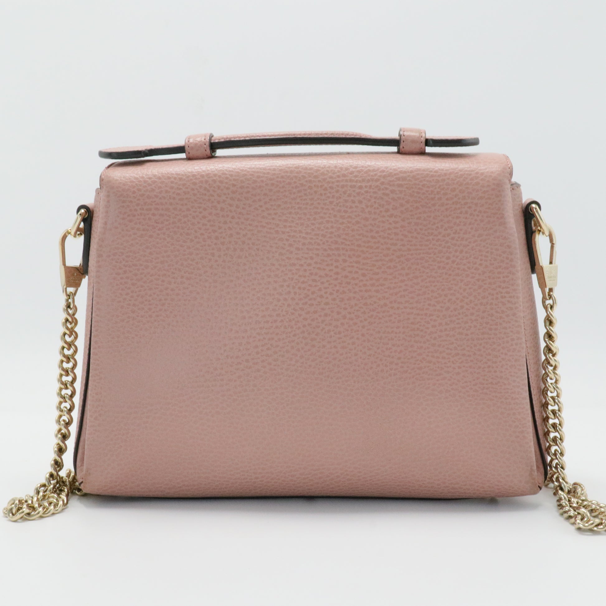 Small Dollar Interlocking G Handle Bag