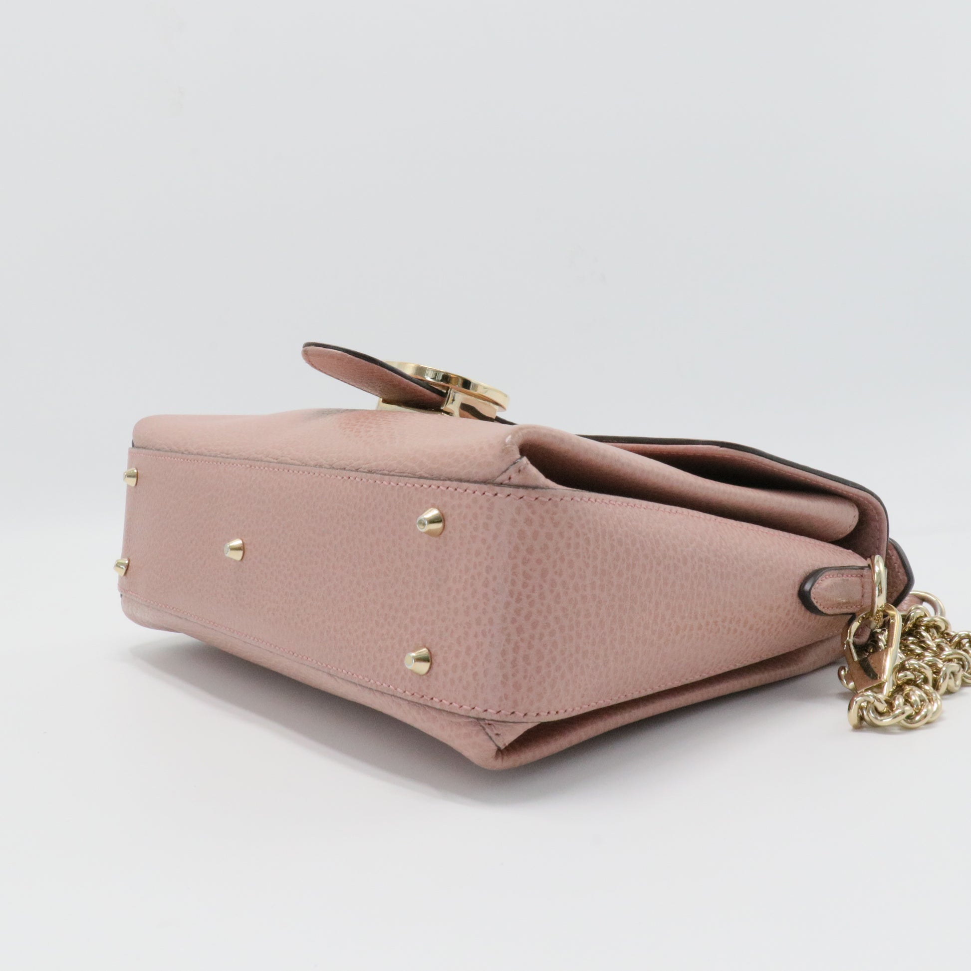 Small Dollar Interlocking G Handle Bag