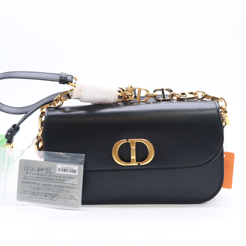 Christian Dior Box Calfskin 30 Montaigne Avenue East West  Twins LDZ821