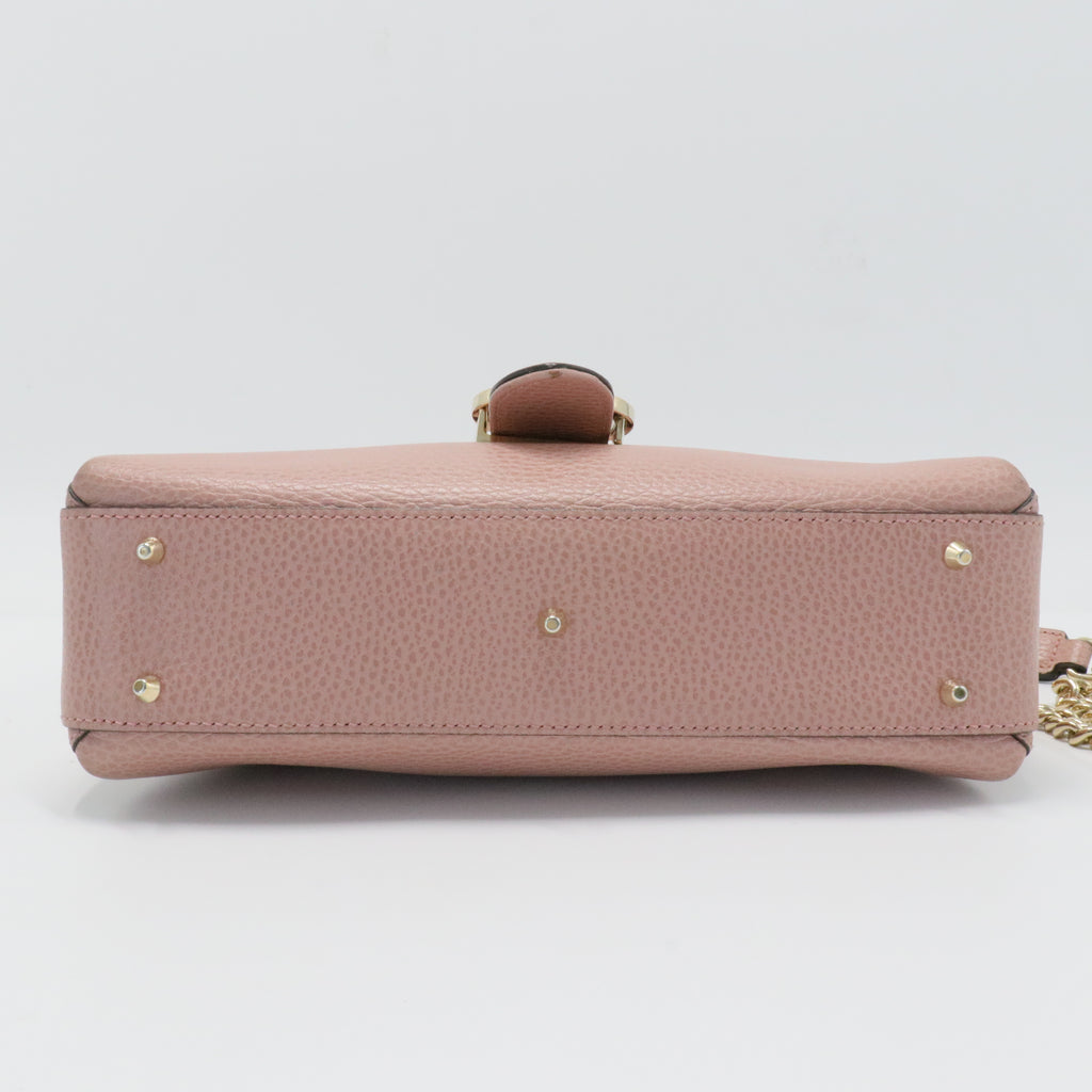Small Dollar Interlocking G Handle Bag
