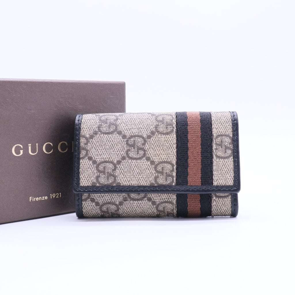Ophidia Bifold Wallet GG Coated Canvas Compact