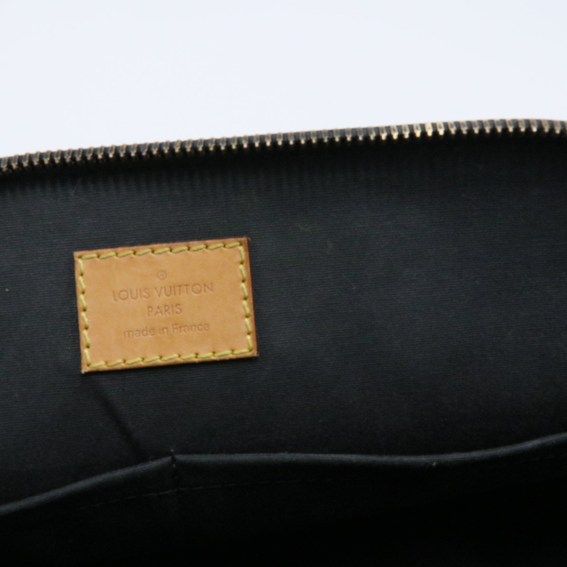 Alma Handbag Monogram Vernis MM