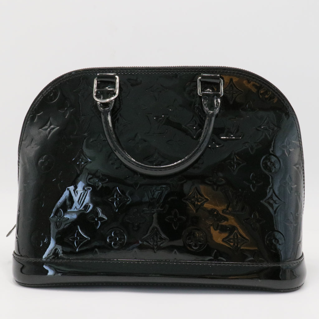 Alma Handbag Monogram Vernis MM