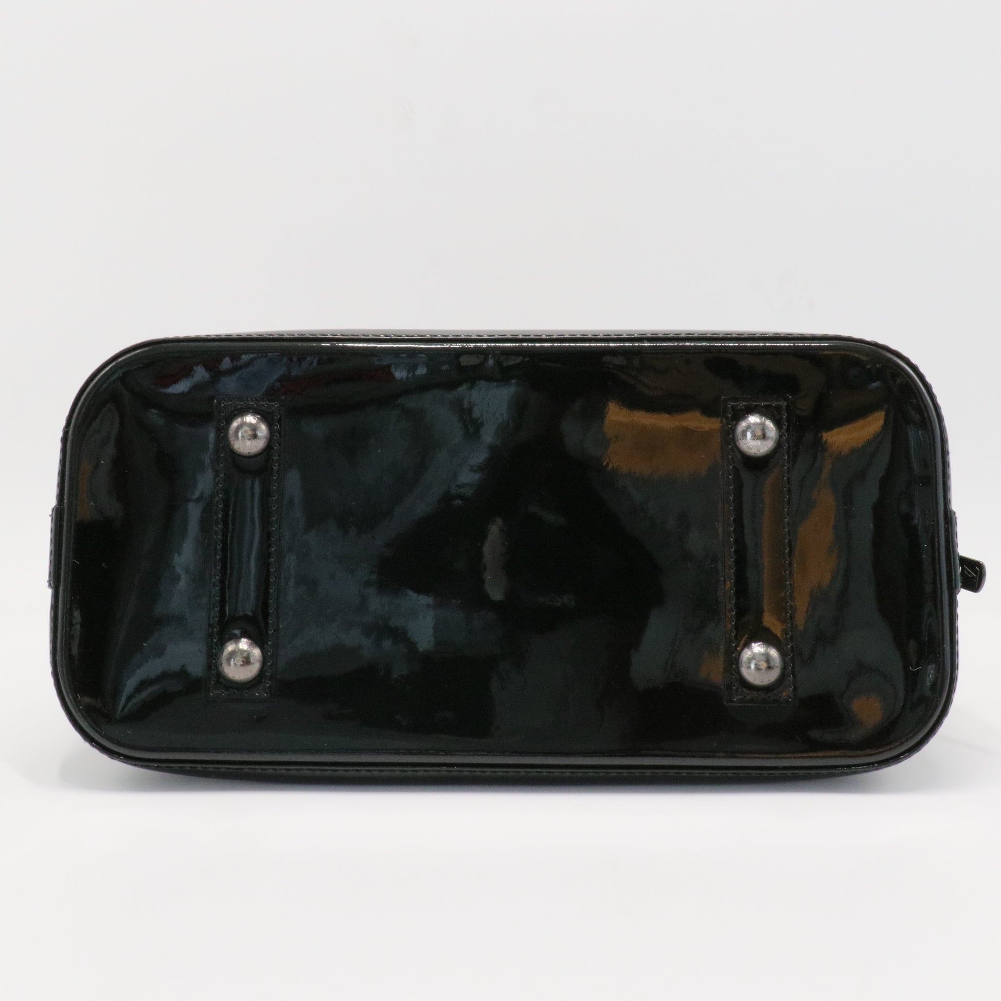 Alma Handbag Monogram Vernis MM