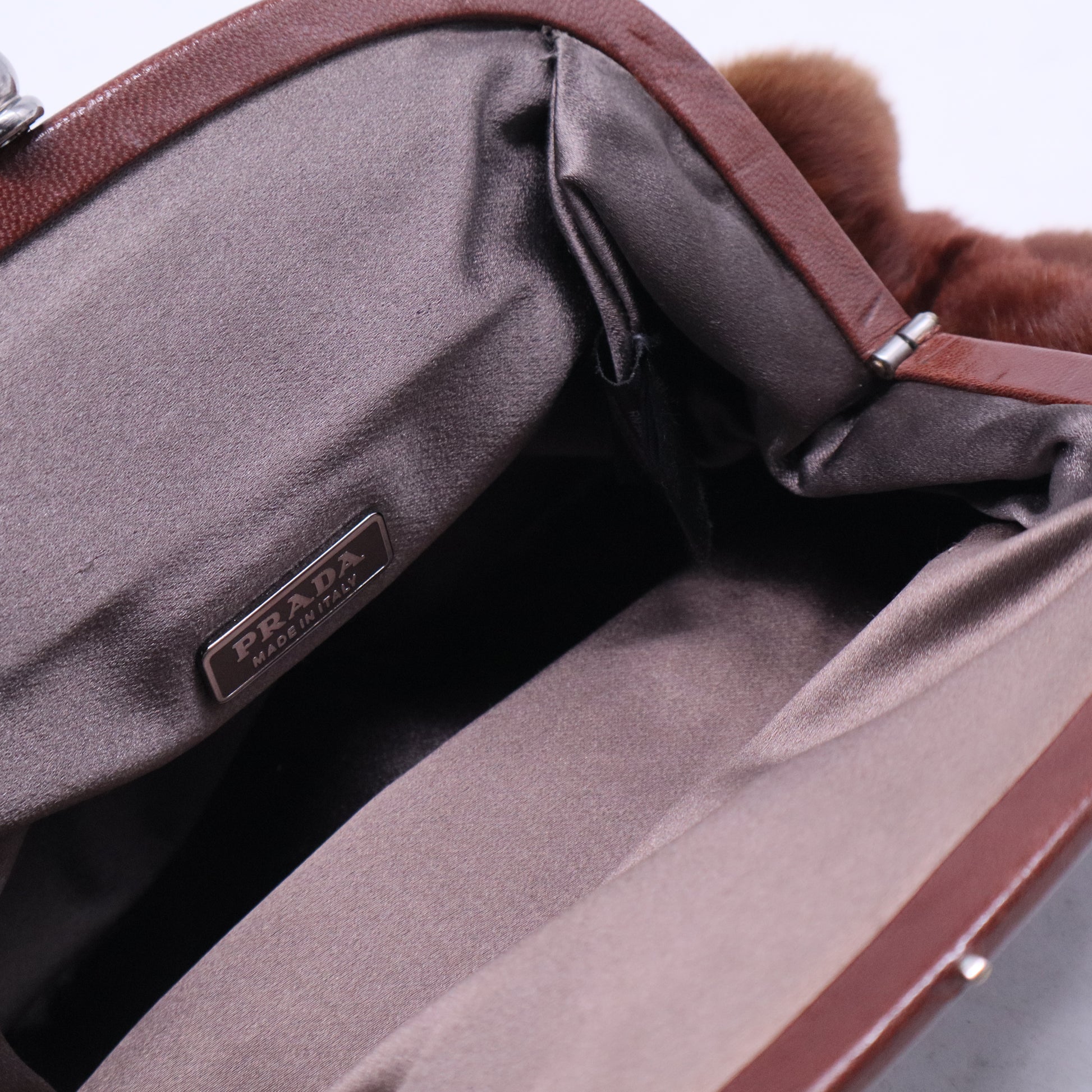 Vintage Brown Evening Bag B20560