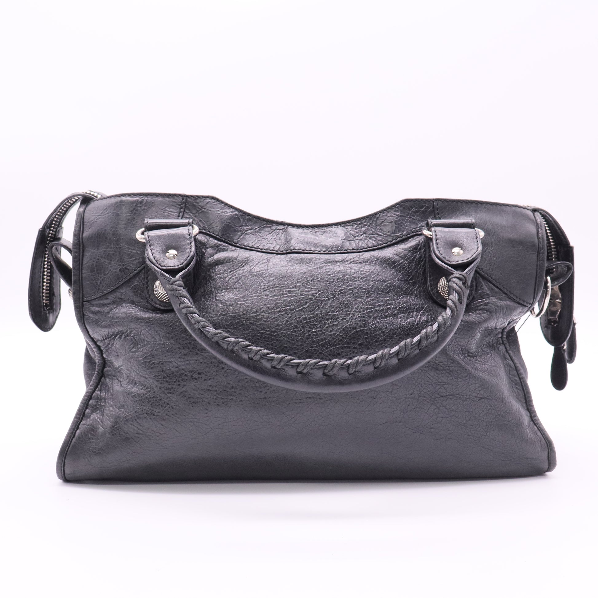 Balenciaga Giant Silver button City twins