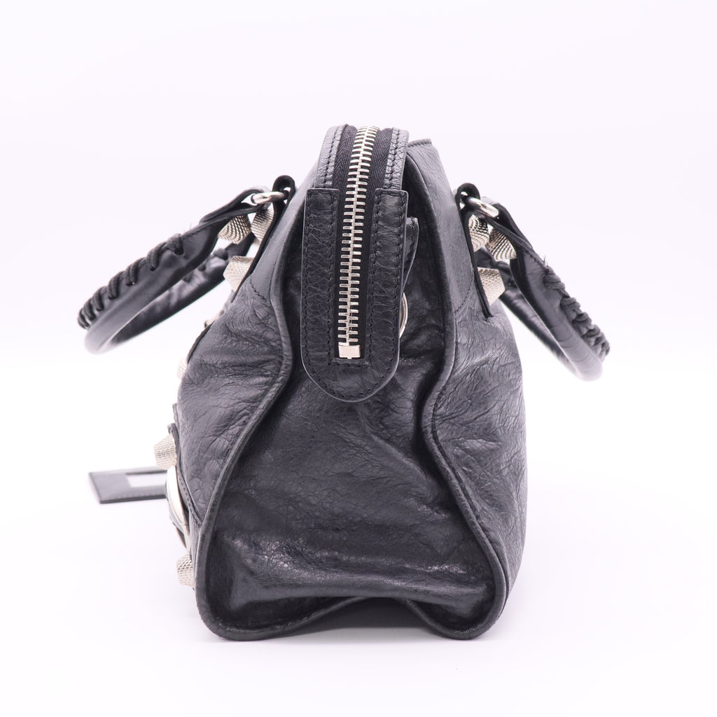 Balenciaga Giant Silver button City twins