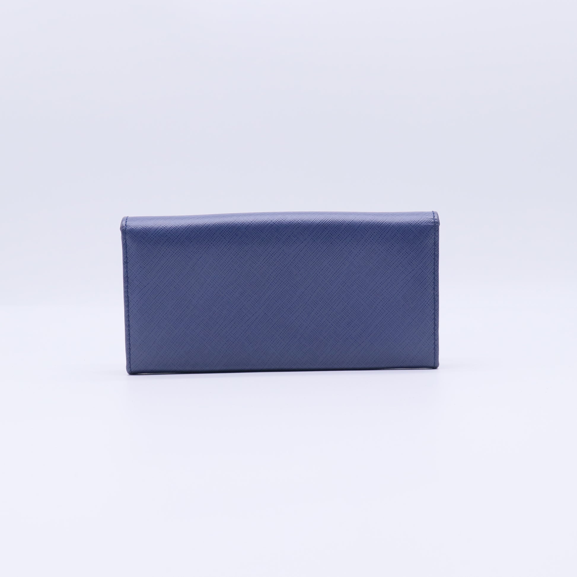 Salvatore Ferragamo Vara Bow Saffiano Leather Colorblock Flap Wallet W21157