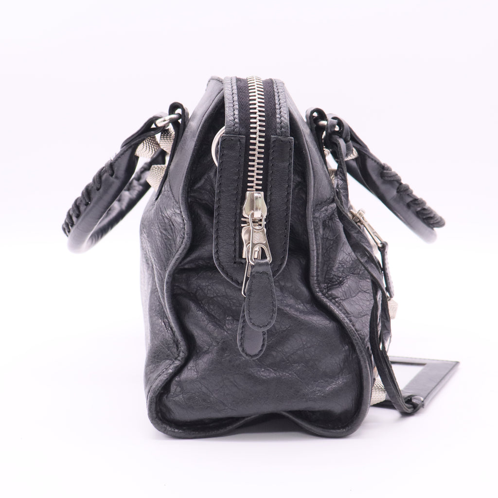 Balenciaga Giant Silver button City twins