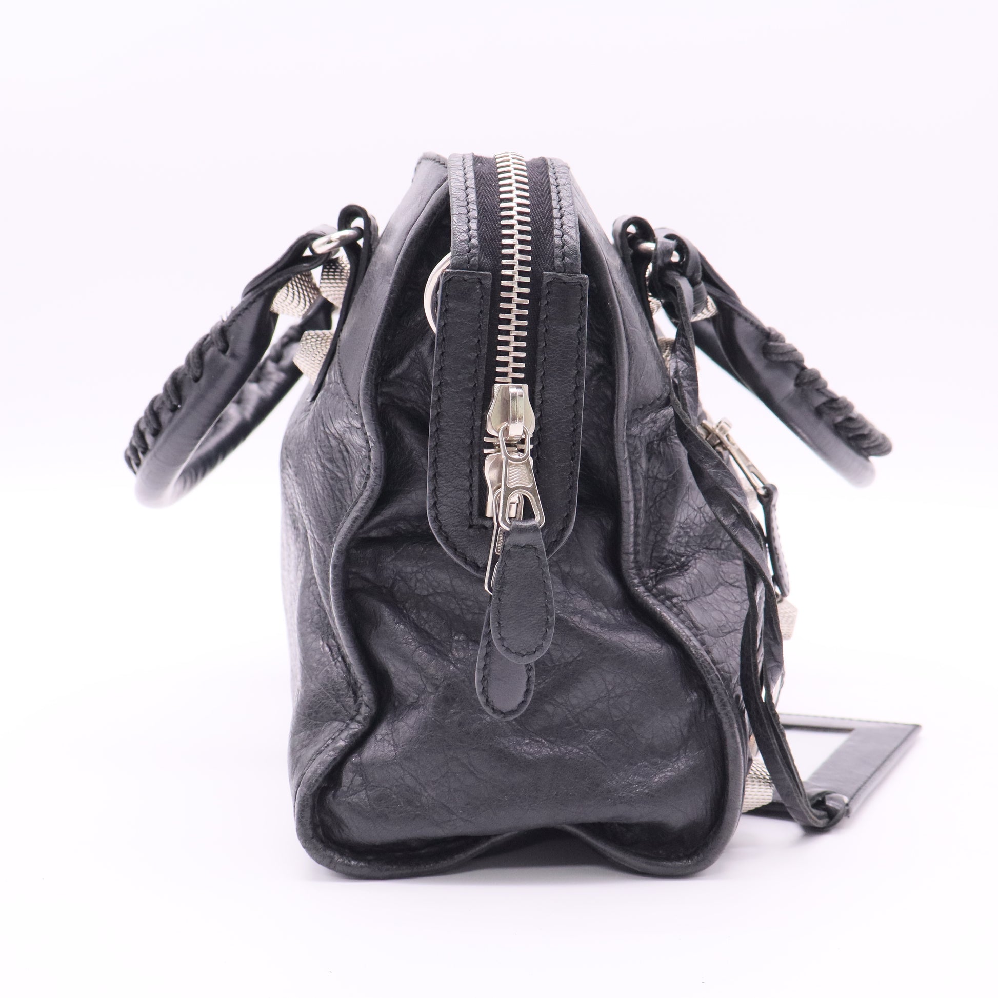 Balenciaga Giant Silver button City twins