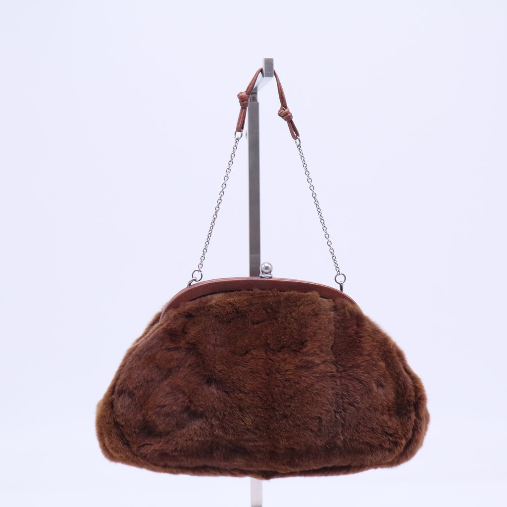 Vintage Brown Evening Bag B20560