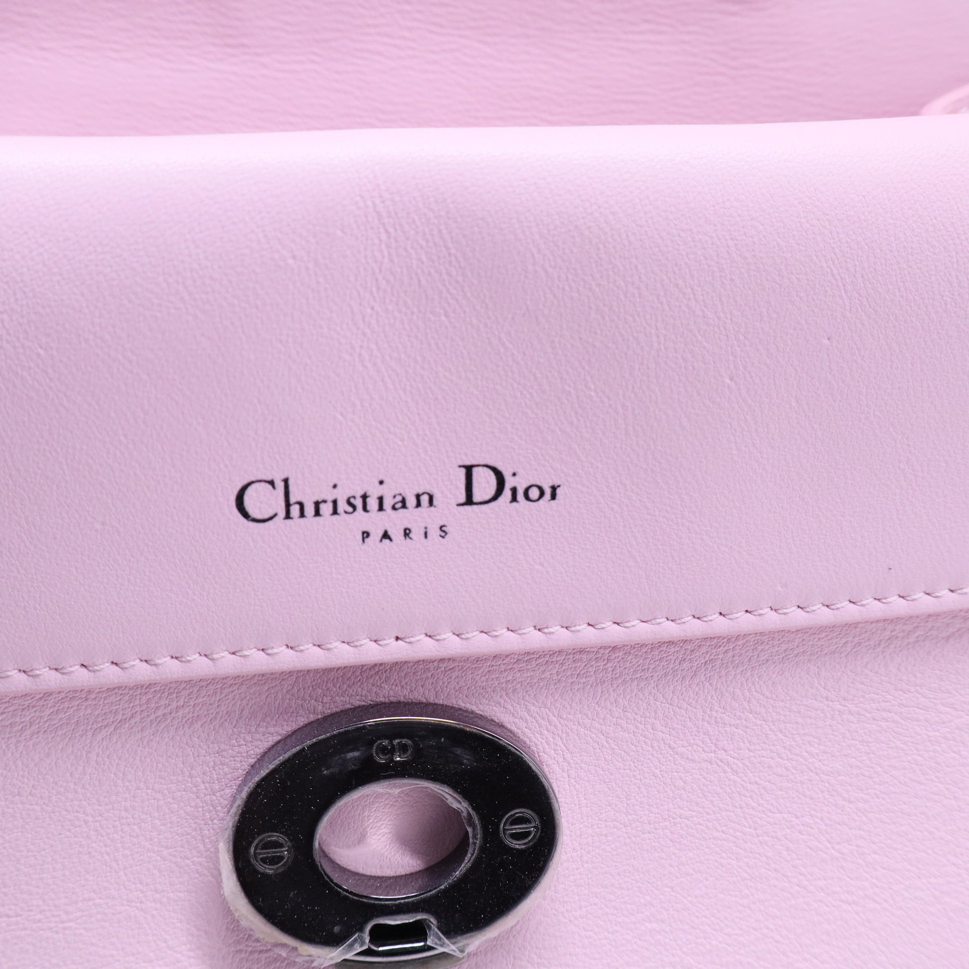 Dior Be Dior Pink Bullskin Leather Handbag B20538
