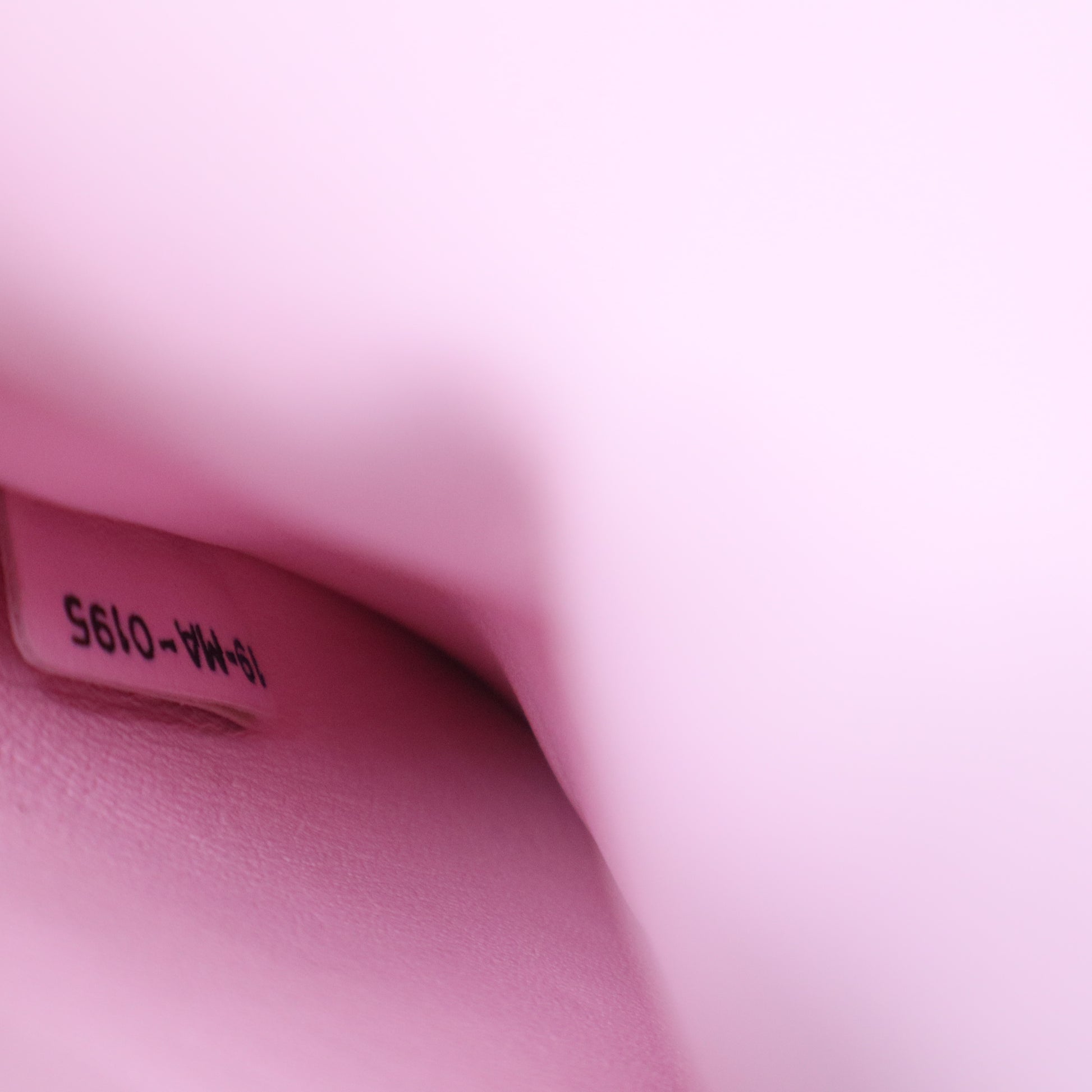 Dior Be Dior Pink Bullskin Leather Handbag B20538