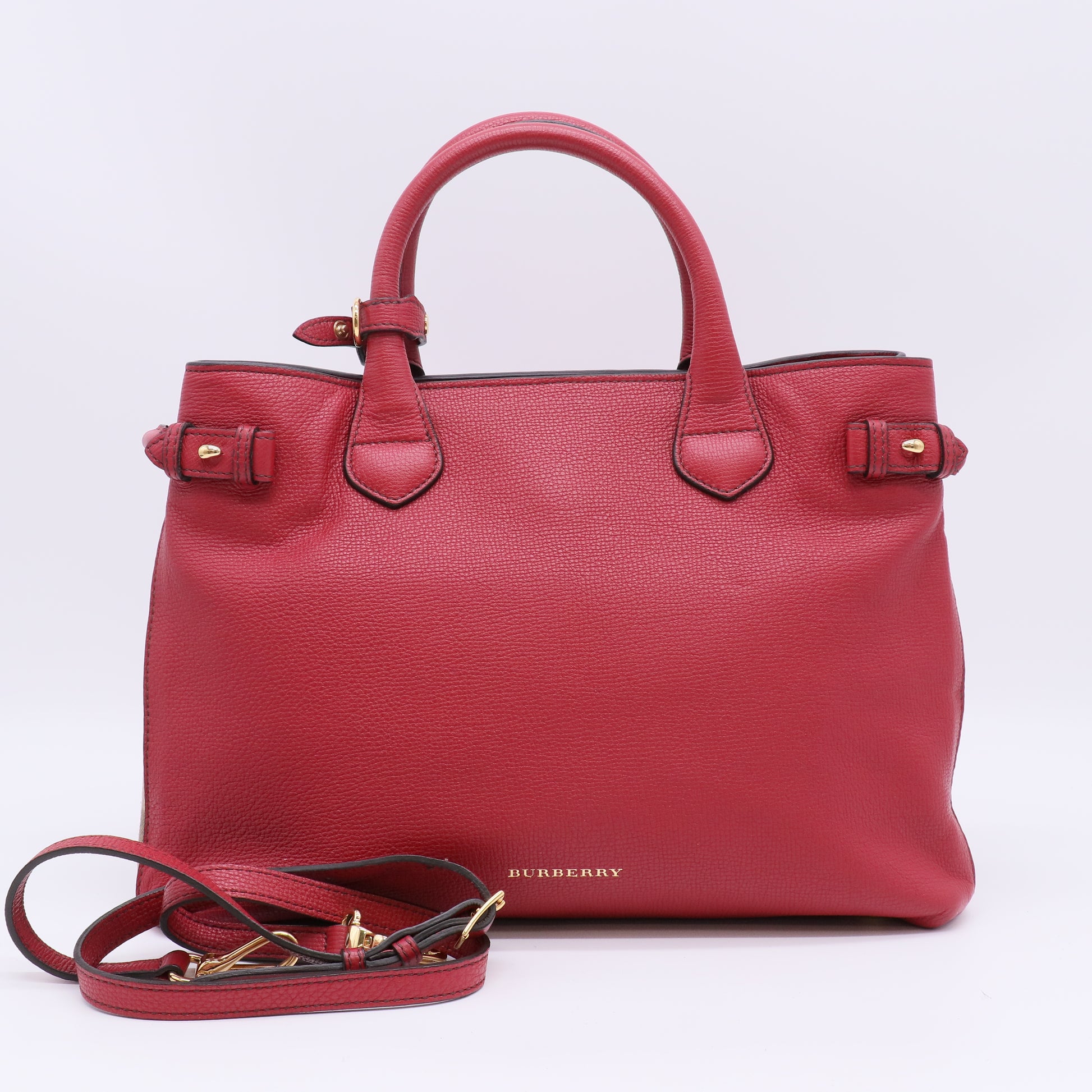 Burberry Medium Banner Tote Bag B23101