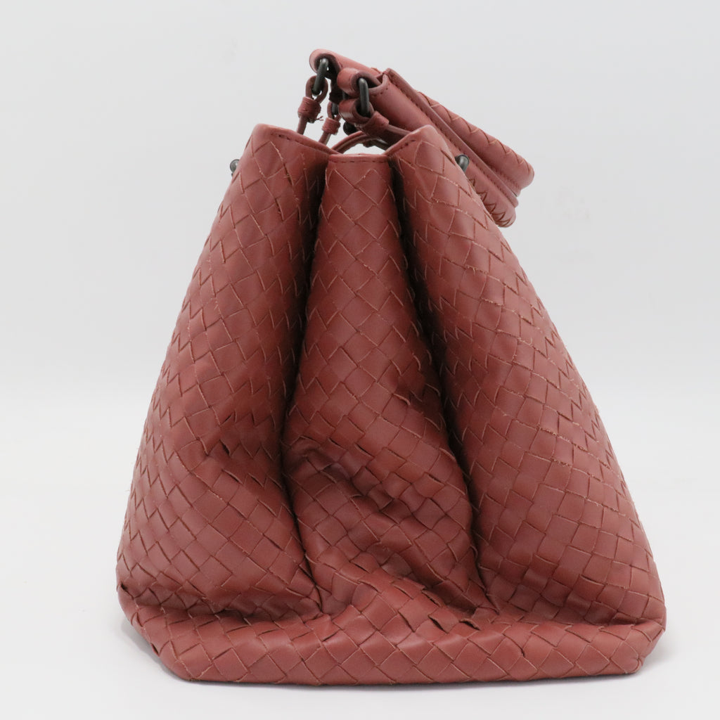 Roma Bag Intrecciato Nappa Medium