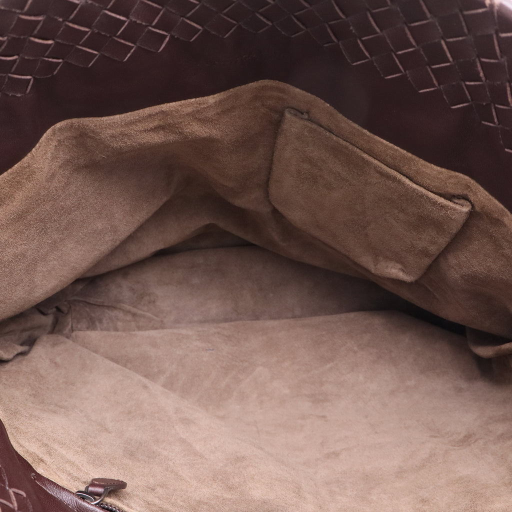 Bottega Veneta Brown Hand bang twins