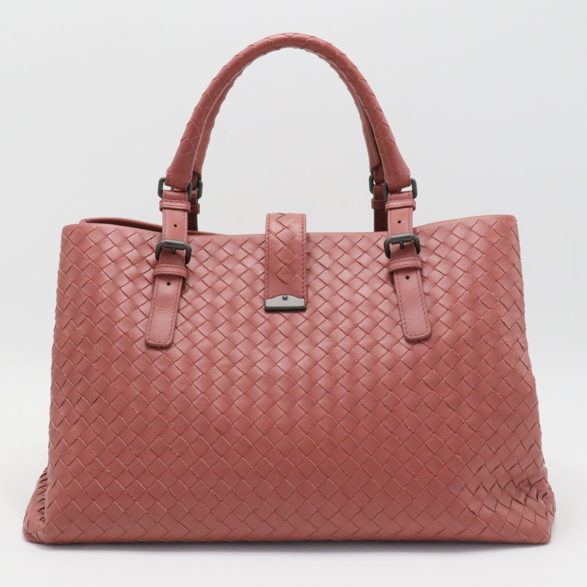 Roma Bag Intrecciato Nappa Medium
