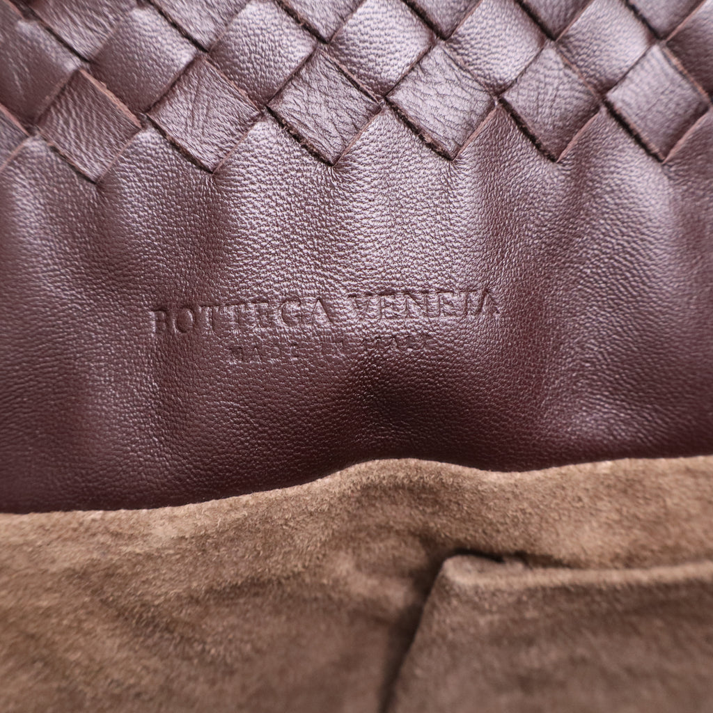 Bottega Veneta Brown Hand bang twins