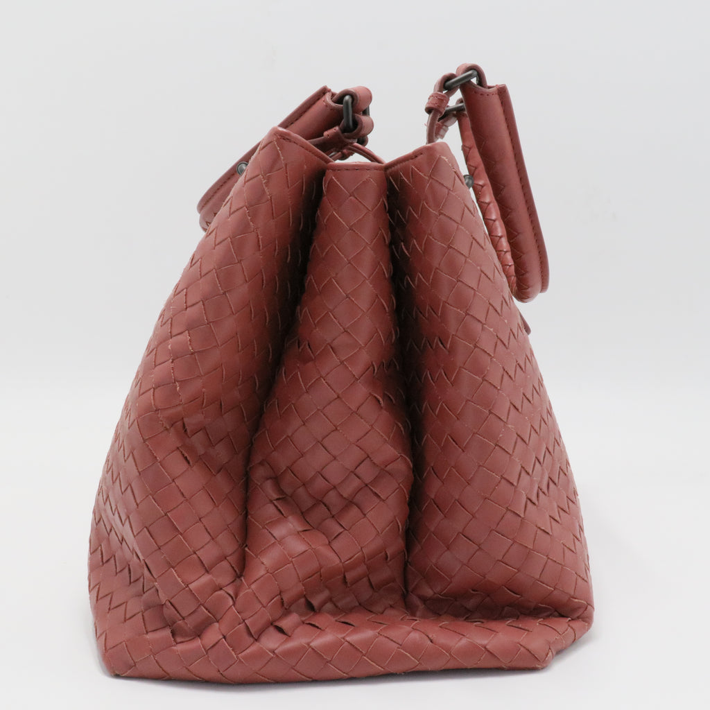 Roma Bag Intrecciato Nappa Medium