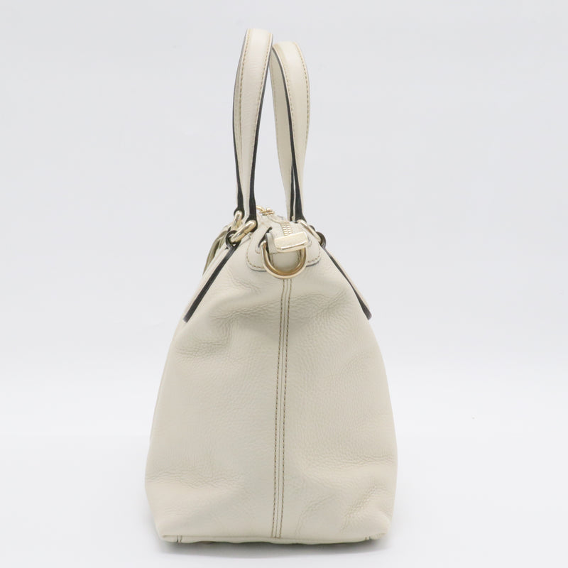 Soho Convertible Soft Top Handle Bag Leather