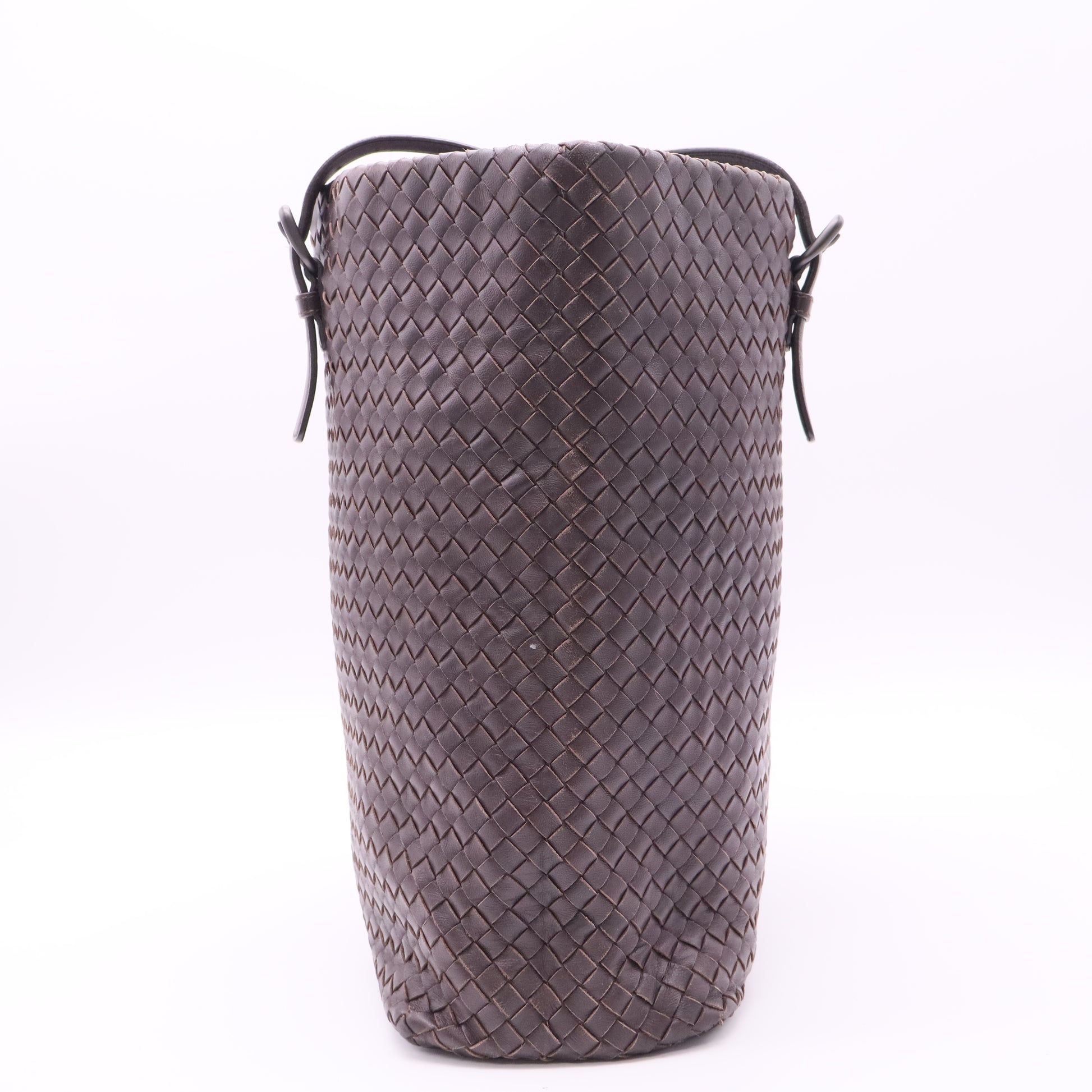 Bottega Veneta Brown Hand bang twins