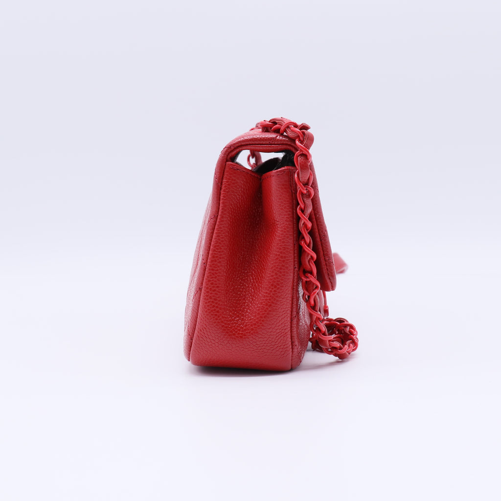 Chanel Caviar Quilted Incognito Mini Square Flap Bag B22070