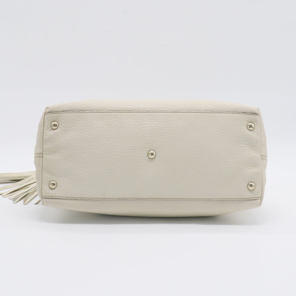 Soho Convertible Soft Top Handle Bag Leather